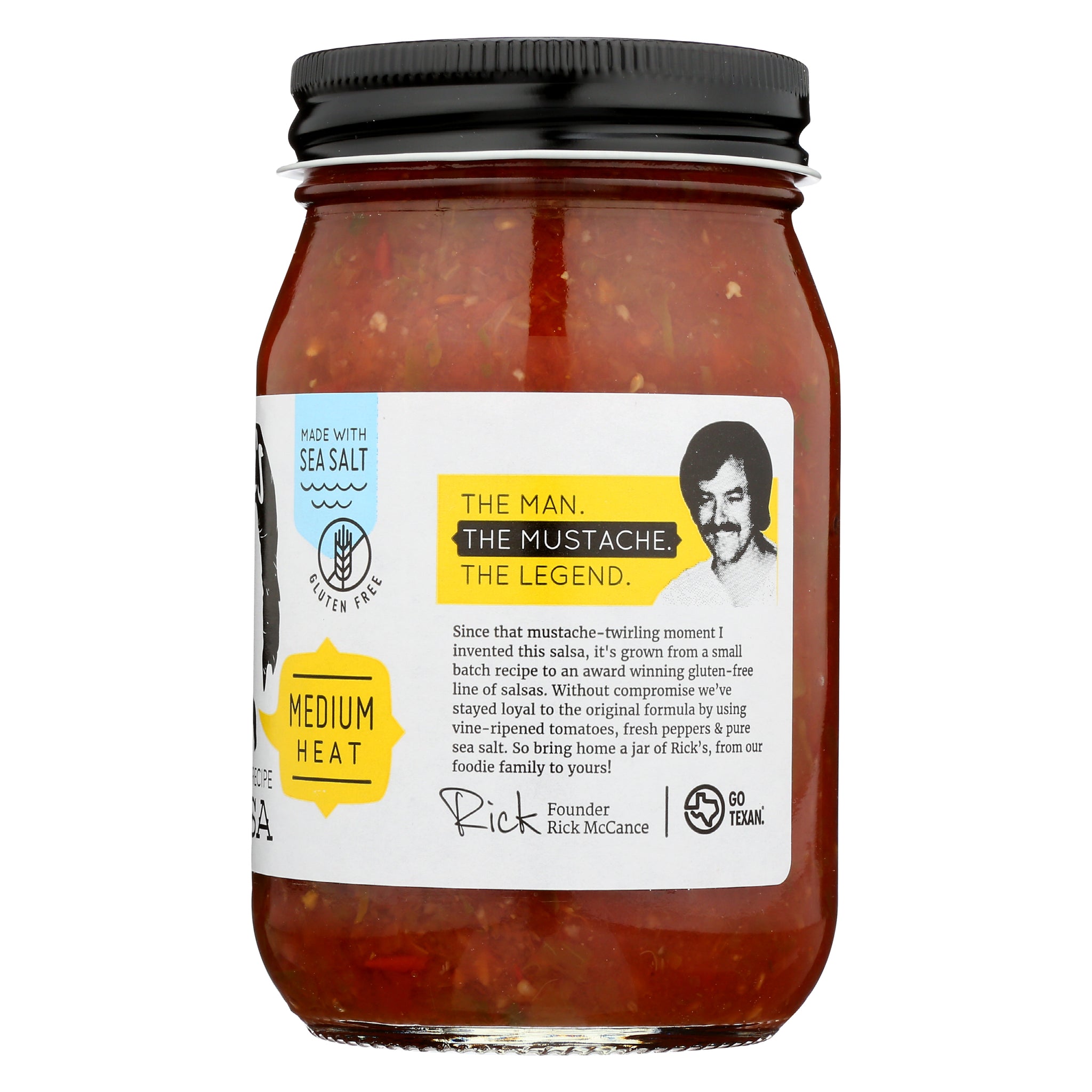 Rick's Medium Heat Salsa 3 Pack